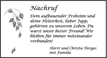 Traueranzeige von Franz-Josef Lukas von TRIERISCHER VOLKSFREUND