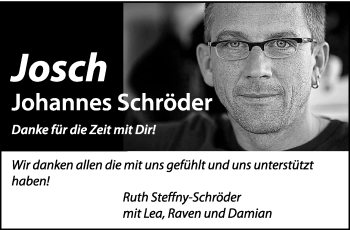 Traueranzeige von Johannes Schröder von trierischer_volksfreund